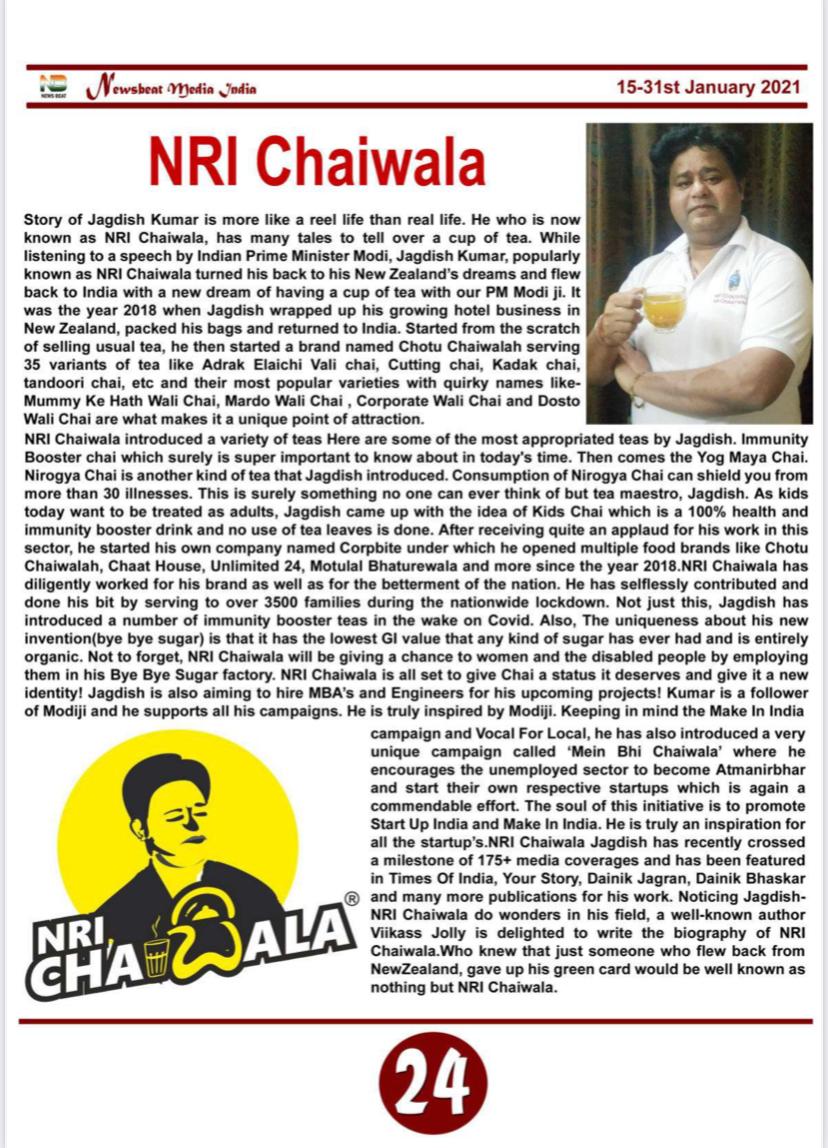 NRI Chaiwala- News Beat