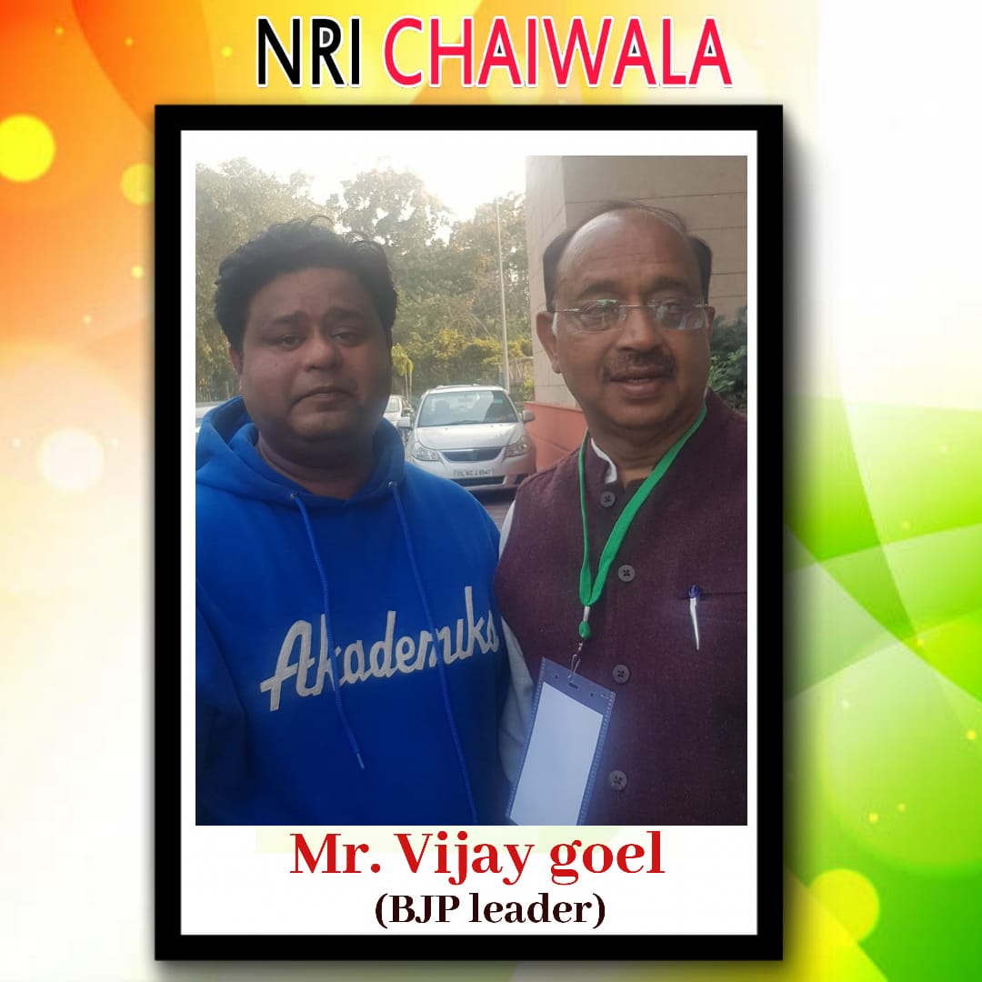 Vijay Goyal Ji - NRI Chaiwala